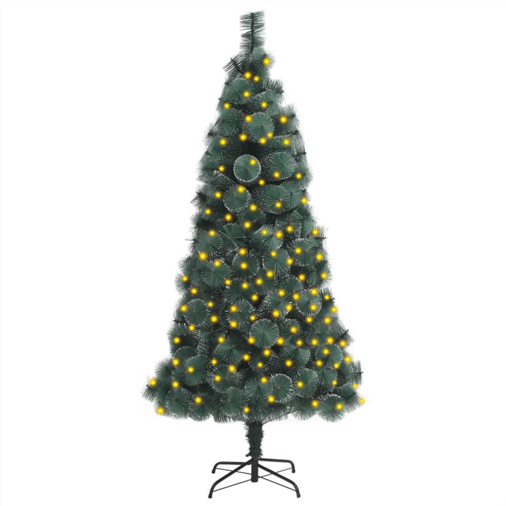 

Artificial Christmas Tree with LEDs&Stand Green 120 cm PET