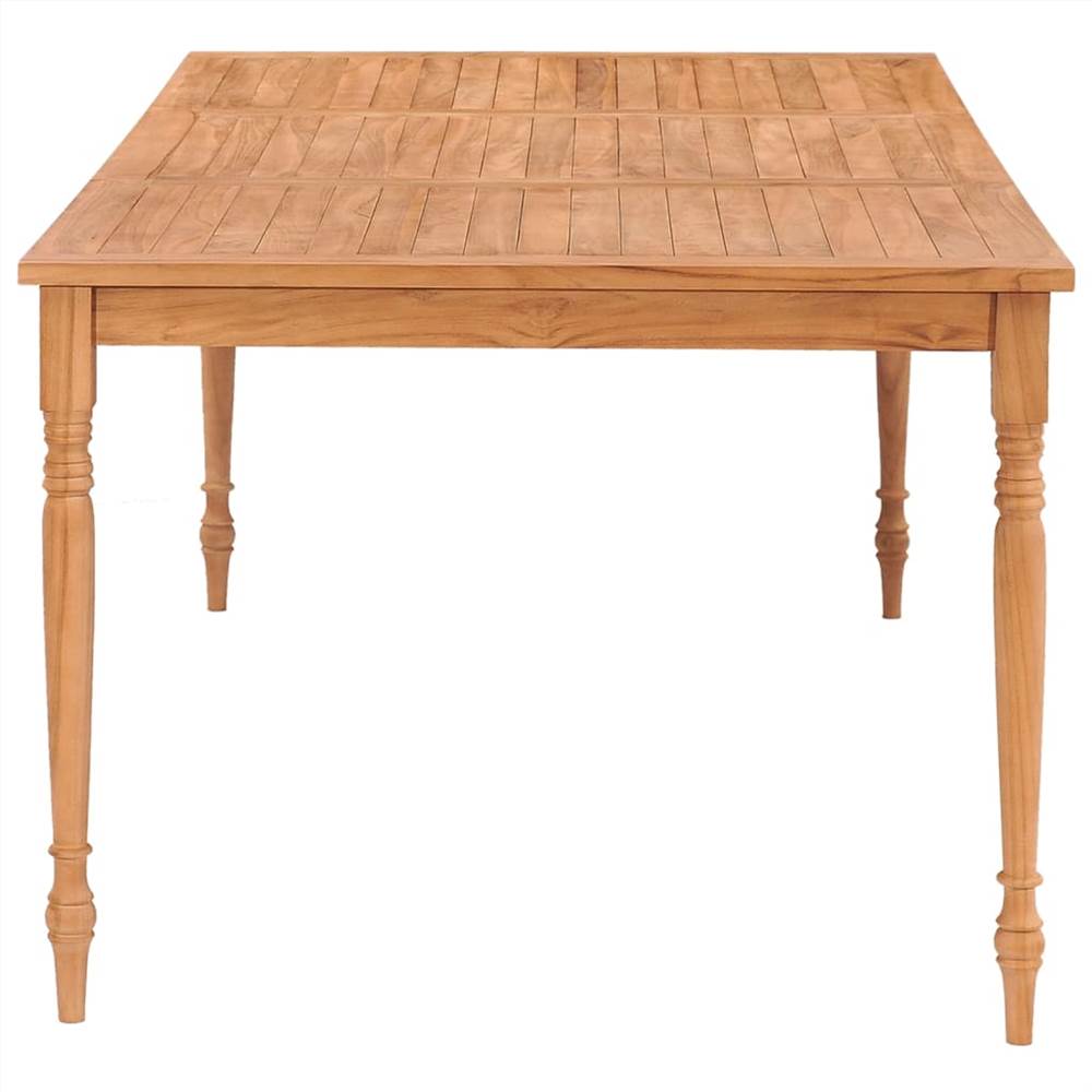 Batavia Table 200x100x75 cm Solid Teak Wood