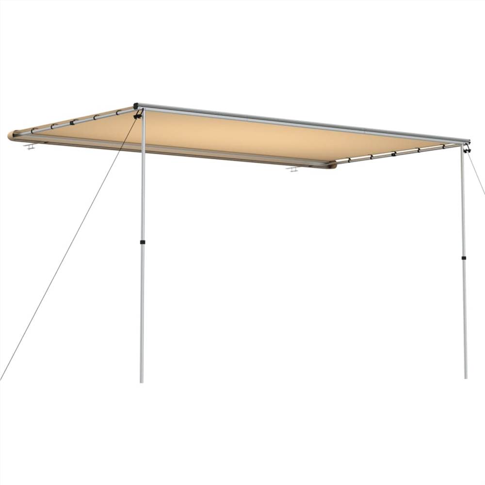 Camper & Caravan Awning 4x2x2.15 m Beige