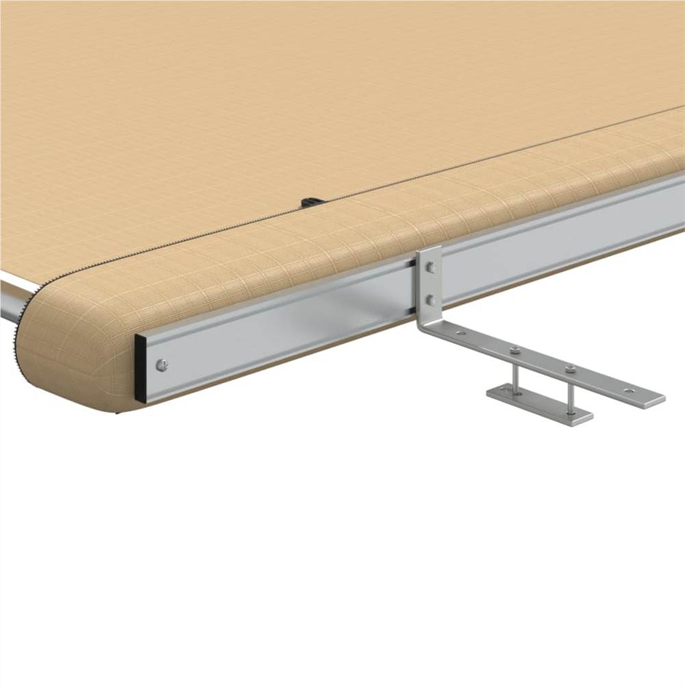 Camper & Caravan Awning 4x2x2.15 m Beige