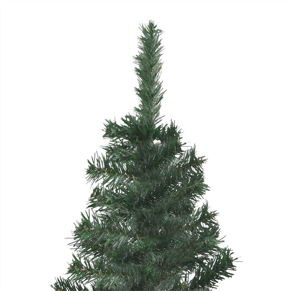 Corner Artificial Christmas Tree Green 120 cm PVC