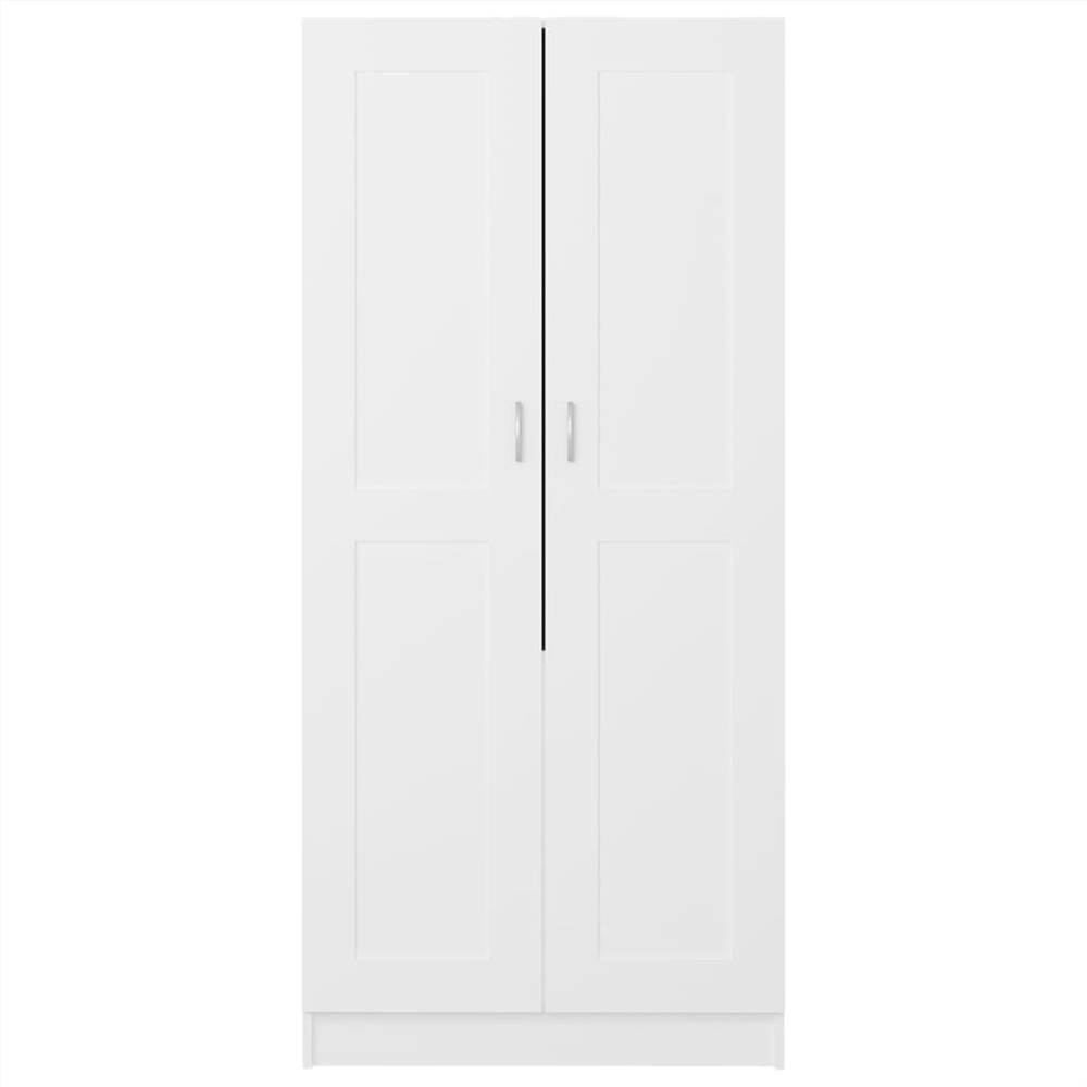 Wardrobe White 82.5x51.5x180 cm Chipboard