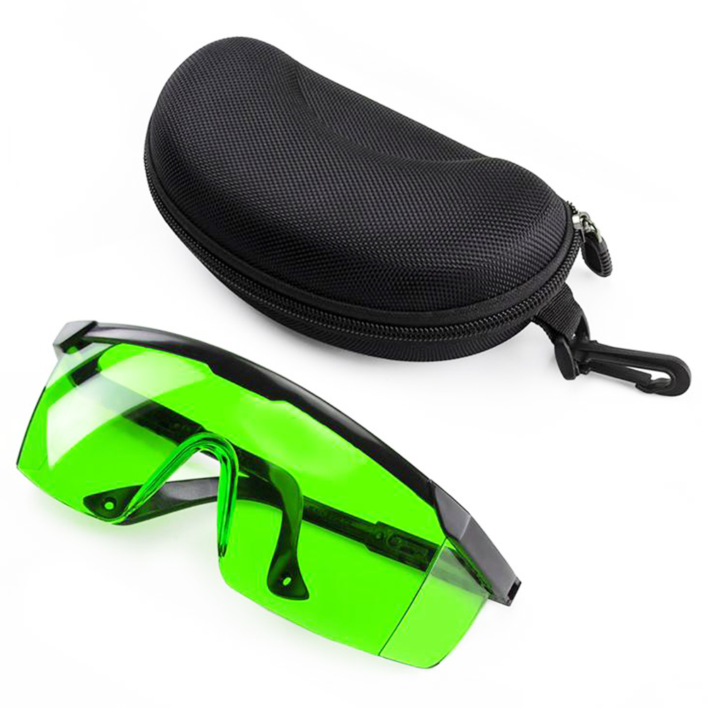 KAIWEETS KT300P Green Laser Enhancement Goggles, Eye Protection Safety Glasses for Green Laser Level and Hair Removal, L