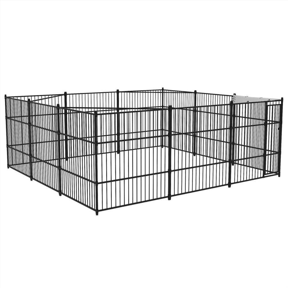 

Outdoor Dog Kennel 5x5x2 m