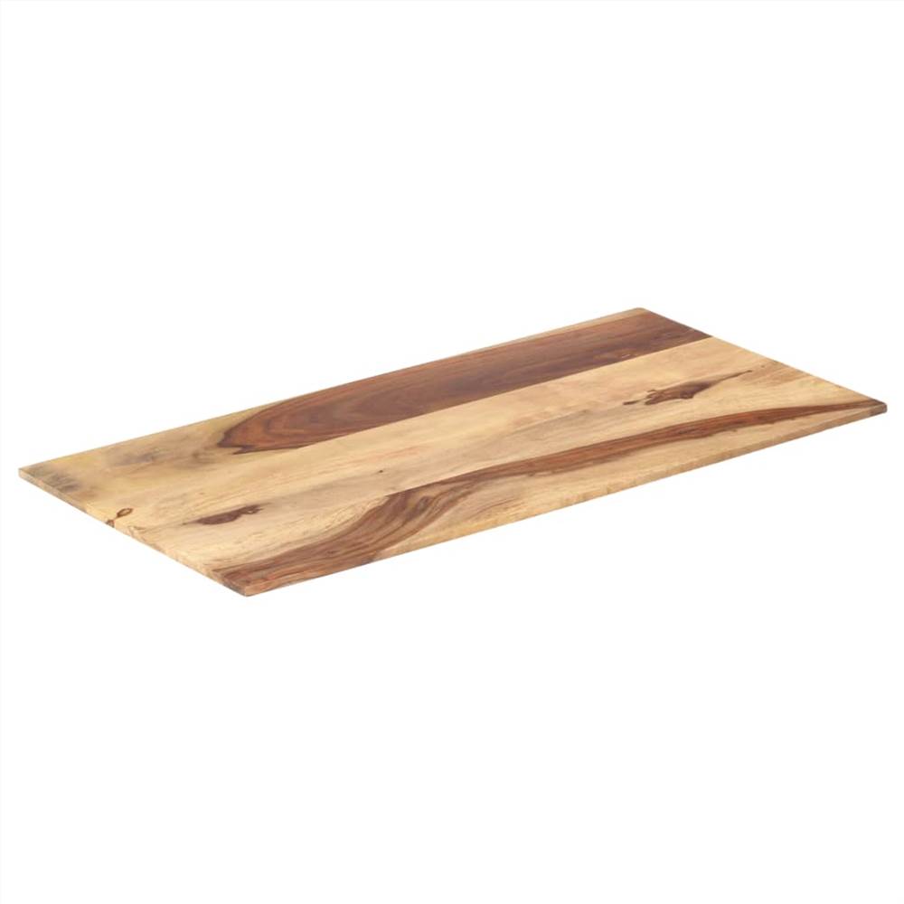 Table Top Solid Sheesham Wood 15-16 mm 60x100 cm
