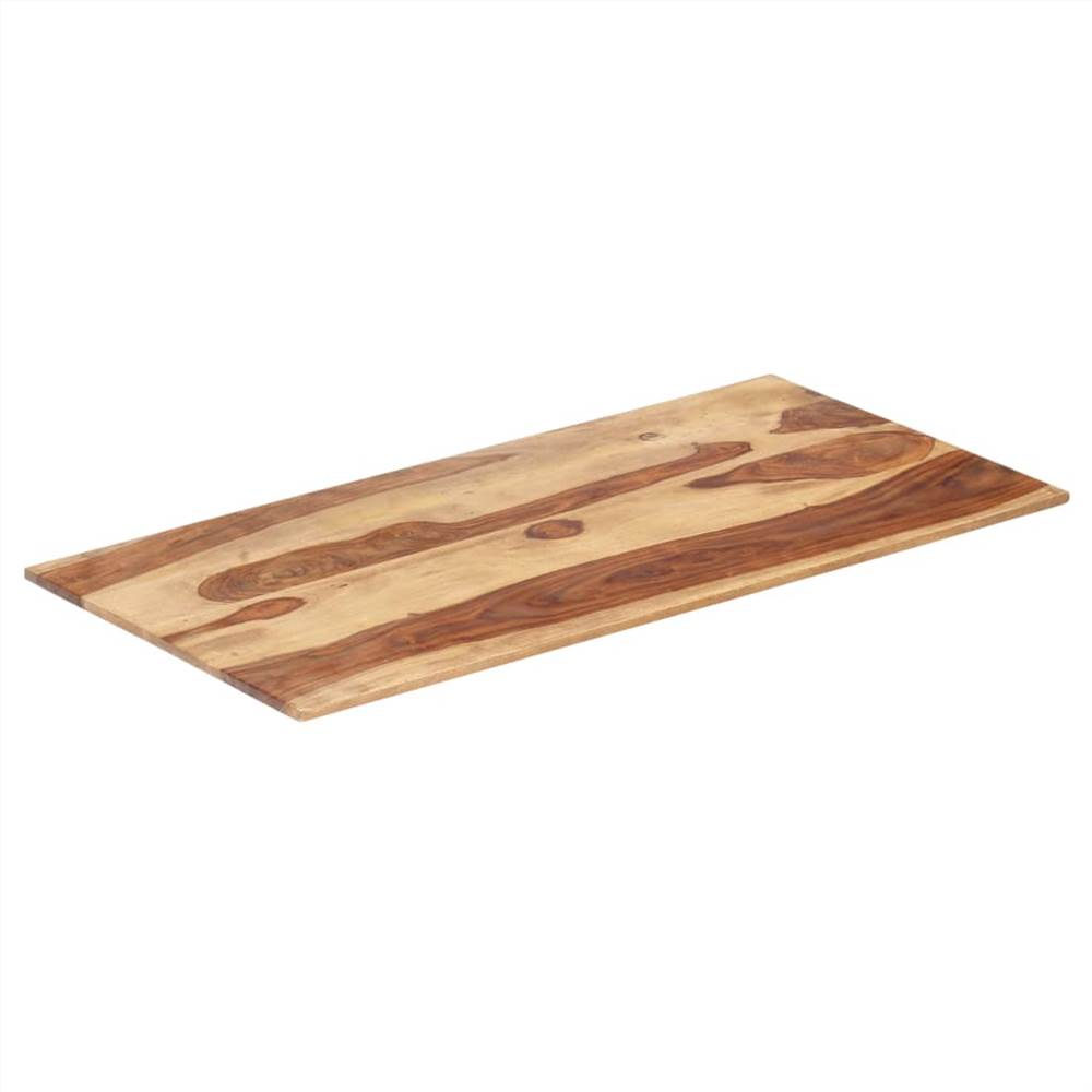 Table Top Solid Sheesham Wood 15-16 mm 60x100 cm