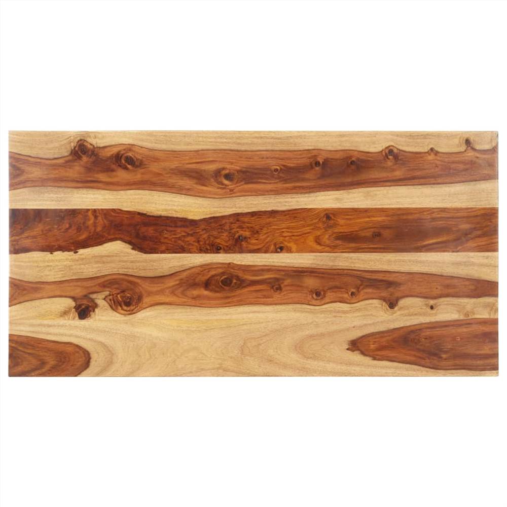 Table Top Solid Sheesham Wood 25-27 mm 60x100 cm