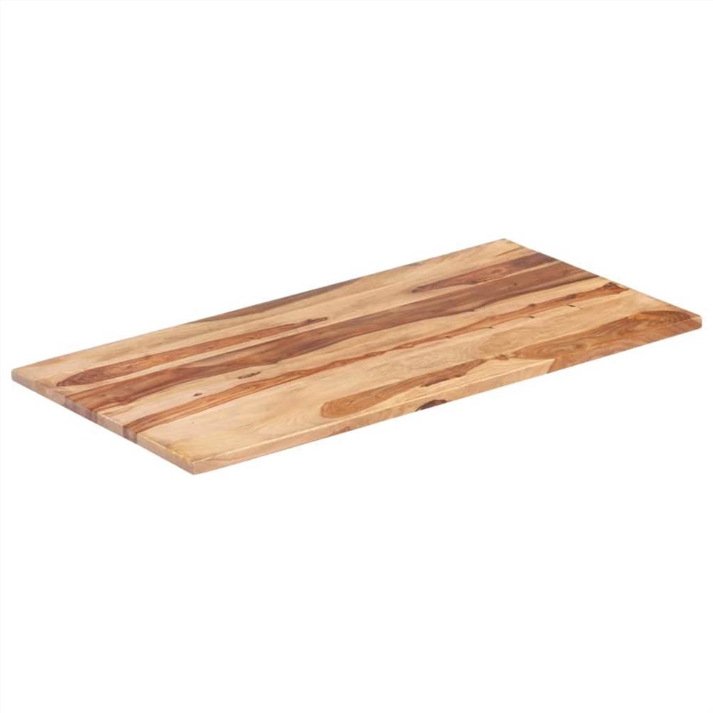 Table Top Solid Sheesham Wood 25-27 mm 60x120 cm