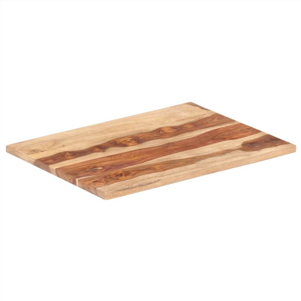 Table Top Solid Sheesham Wood 25-27 mm 60x70 cm