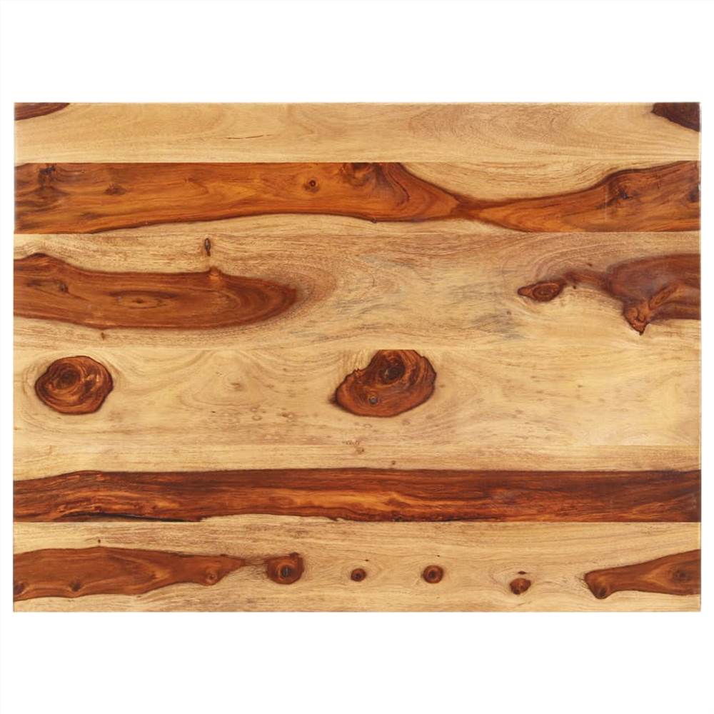 

Table Top Solid Sheesham Wood 25-27 mm 60x90 cm