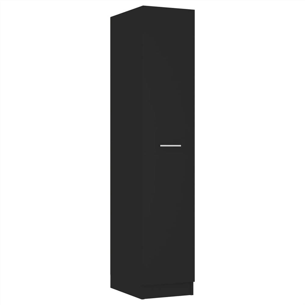 Apothecary Cabinet Black 30x42.5x150 Cm Chipboard 10 Apothecary Cabinet Black 30x42.5x150 cm Chipboard