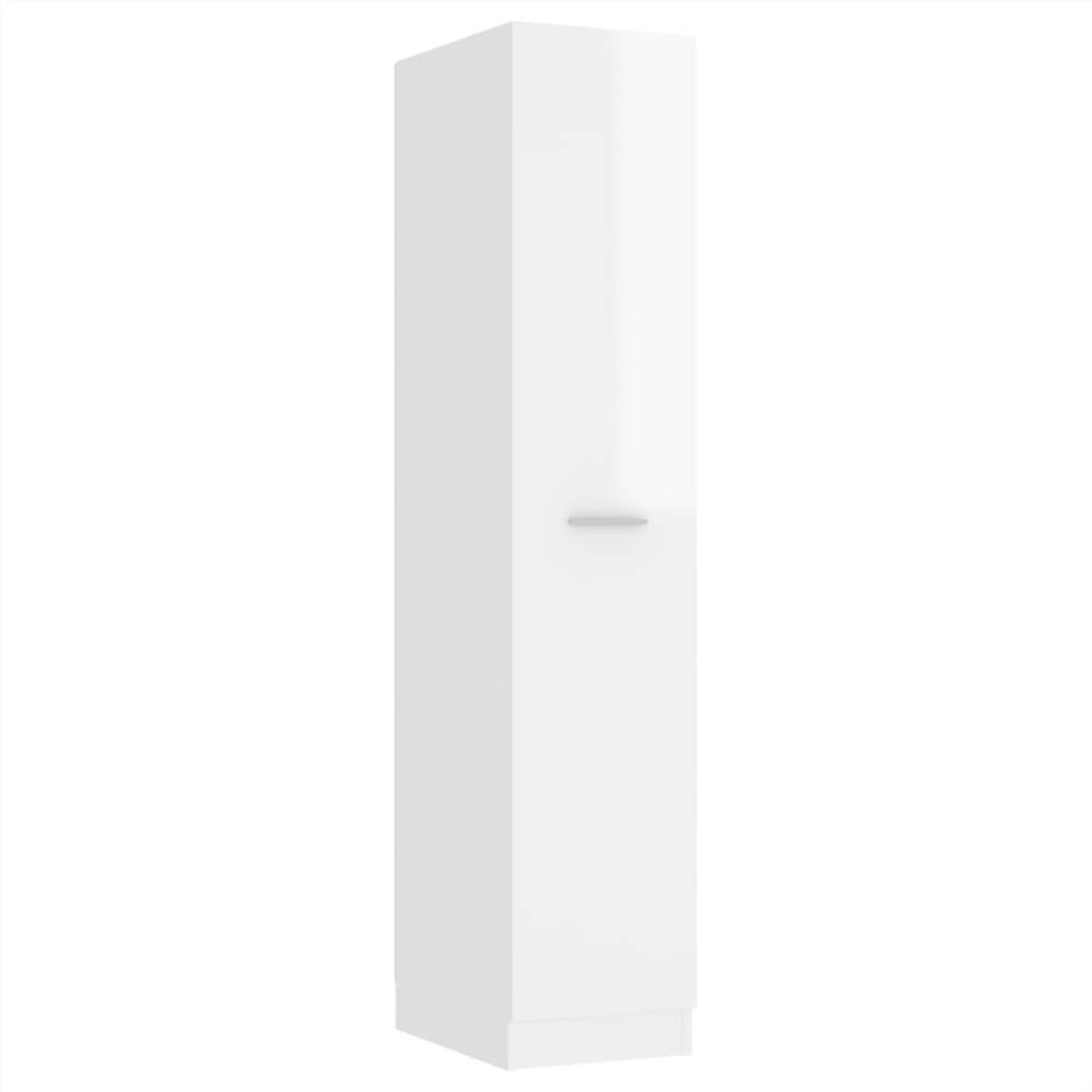 Apothecary High Gloss White 30x42.5x150 cm Chipboard