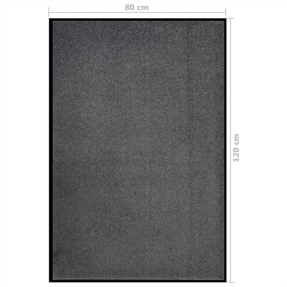 Doormat Anthracite 80x120 cm