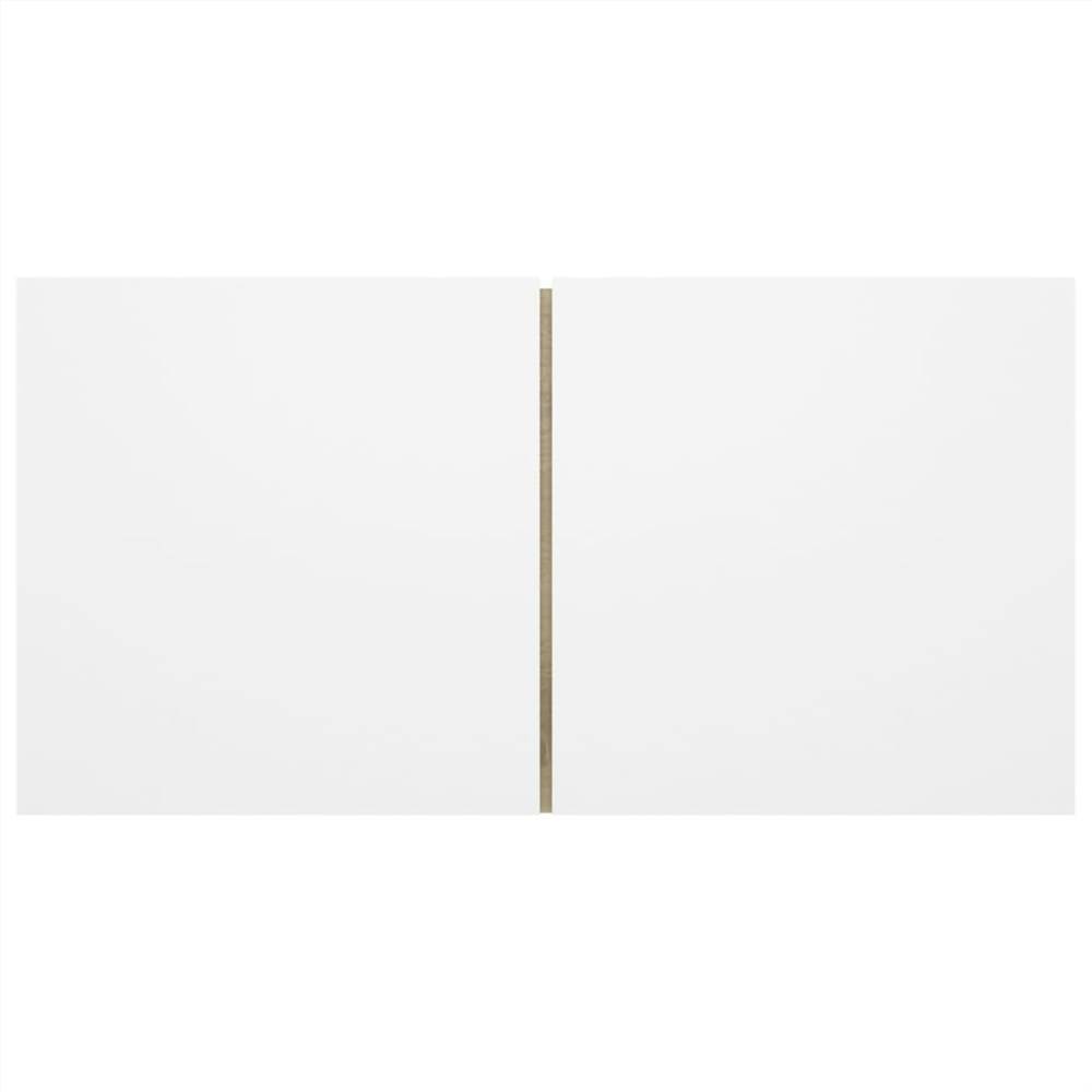Hanging TV Cabinet White and Sonoma Oak 60x30x30 cm