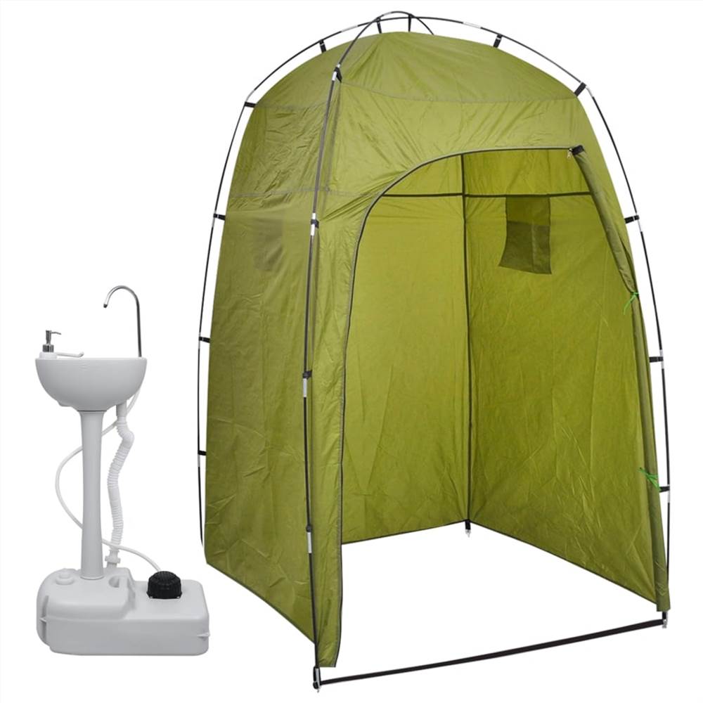 

Portable Camping Handwash Stand with Tent 20 L