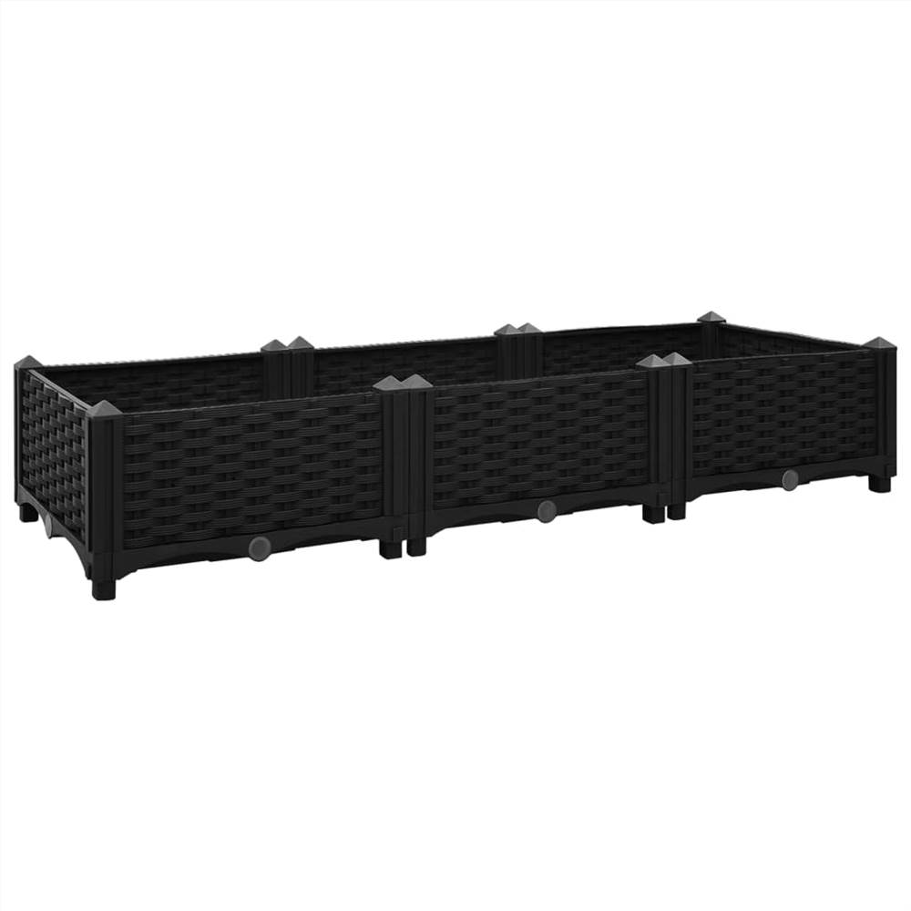 Raised Bed 120x40x23 cm Polypropylene