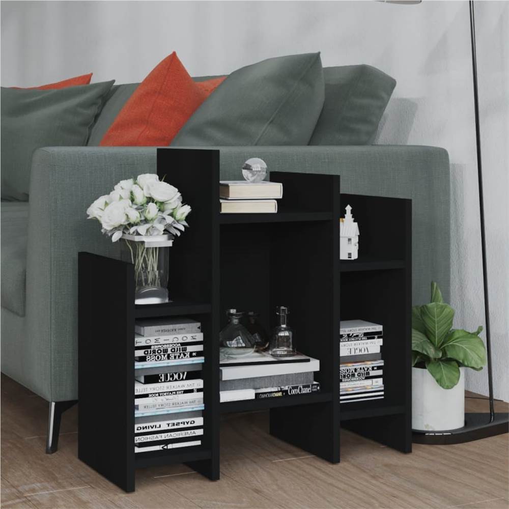

Side Cabinet Black 60x26x60 cm Chipboard
