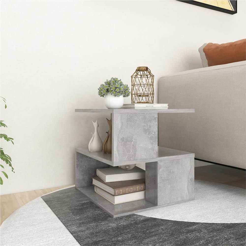 

Side Table Concrete Grey 40x40x40 cm Chipboard