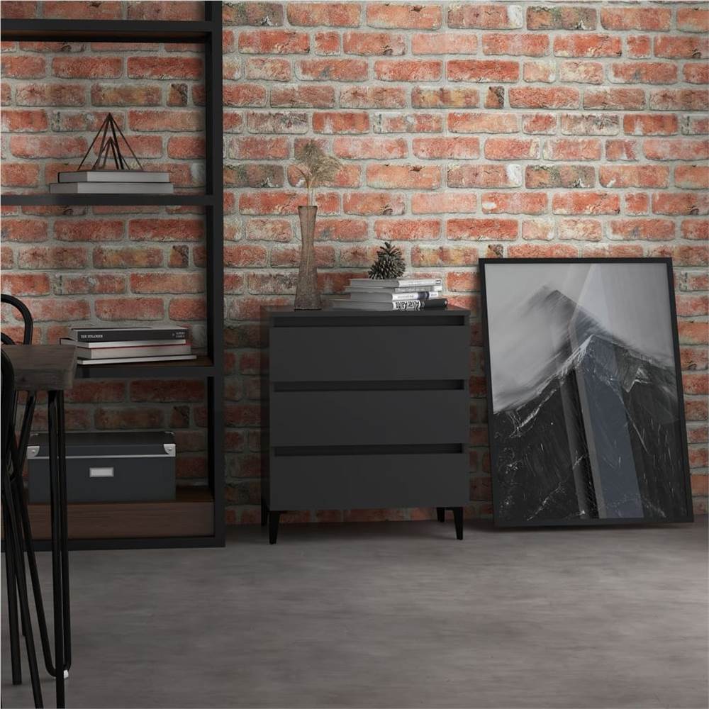 

Sideboard Grey 60x35x69 cm Chipboard
