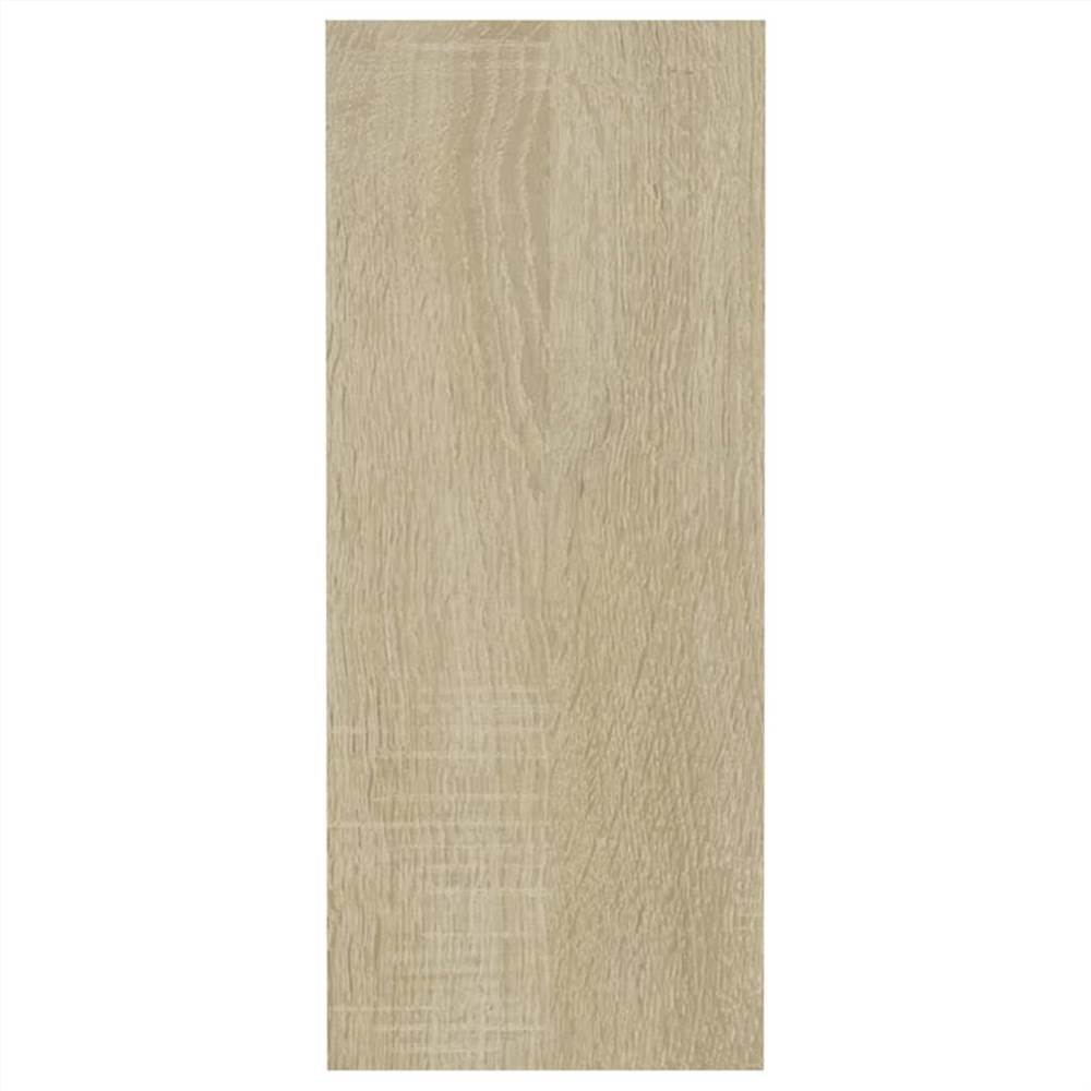 Wall Cube Shelves 3 pcs Sonoma Oak