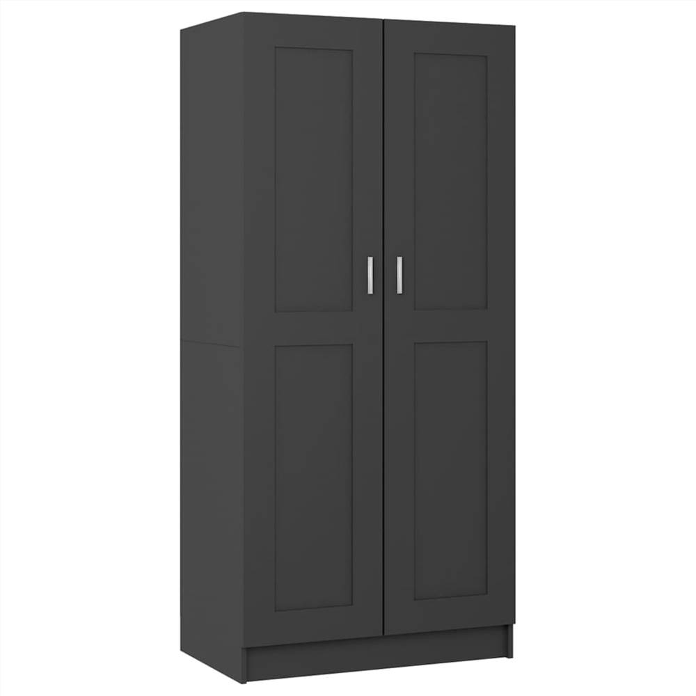 Wardrobe Grey 82.5x51.5x180 cm Chipboard