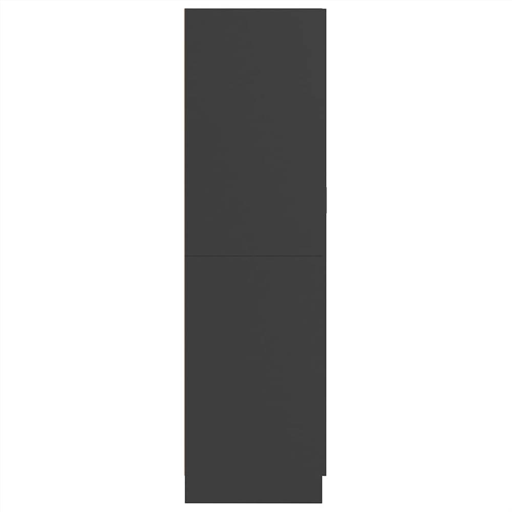 Wardrobe Grey 82.5x51.5x180 cm Chipboard