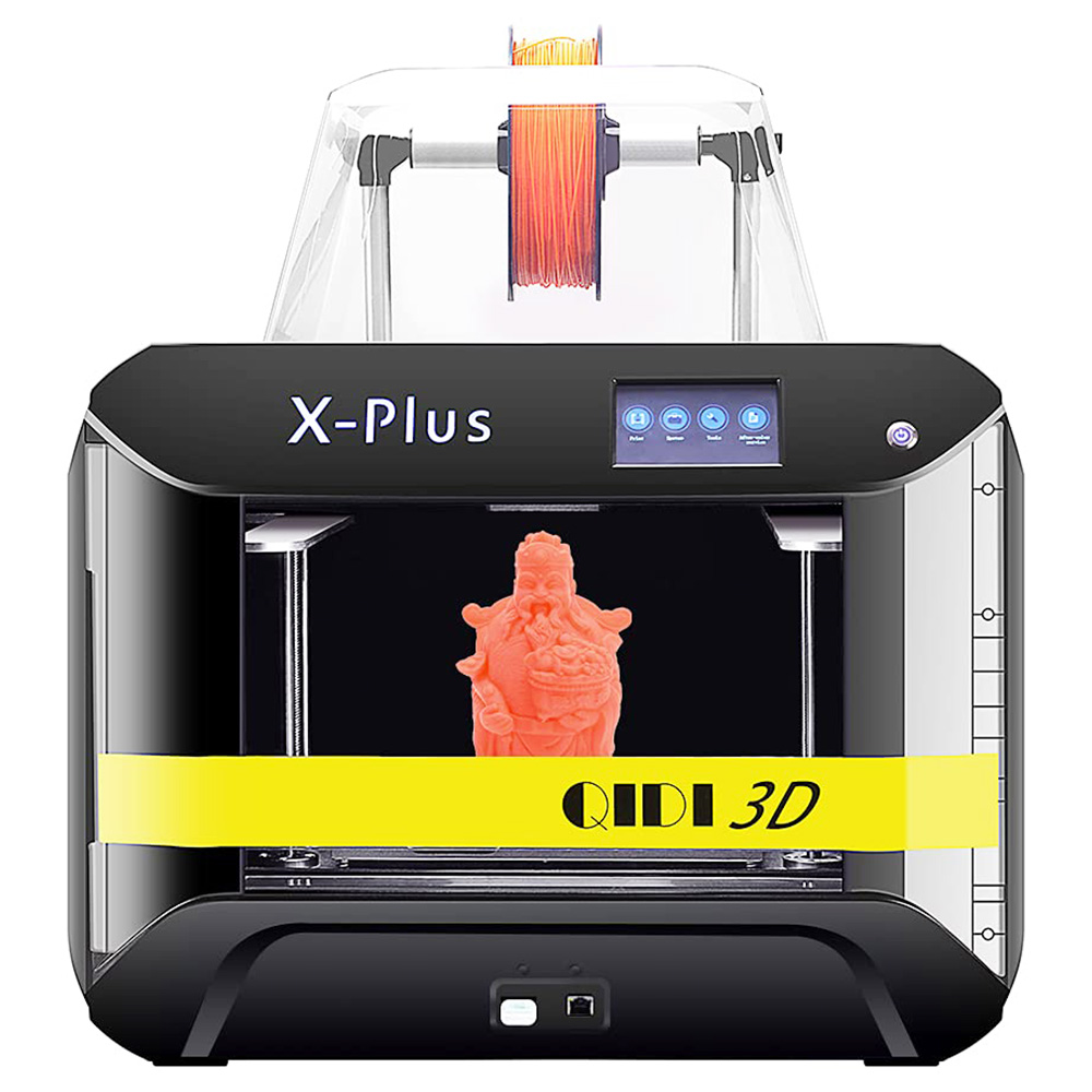 QIDI X-Plus 3D Yazıcı, Endüstriyel Sınıf, Naylon/Karbon Fiber/PC Yüksek Hassasiyetli Baskı, 270x200x200mm