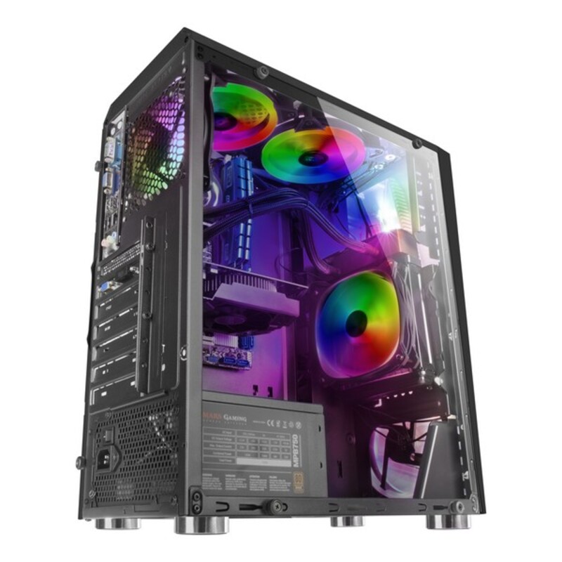 Micro ATX / Mini ITX / ATX Midtower Case Mars Gaming MCL RGB LED