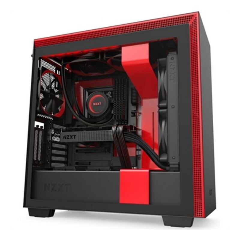 Micro ATX / Mini ITX / ATX Midtower Case NZXT H710i LED RGB
