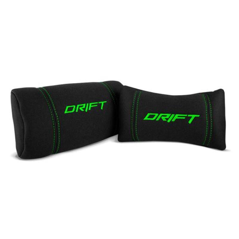 كرسي ألعاب DRIFT DR100BG قماش فوم أخضر أسود