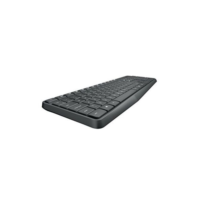 Keyboard and Wireless Mouse Logitech 920-007919 Grey