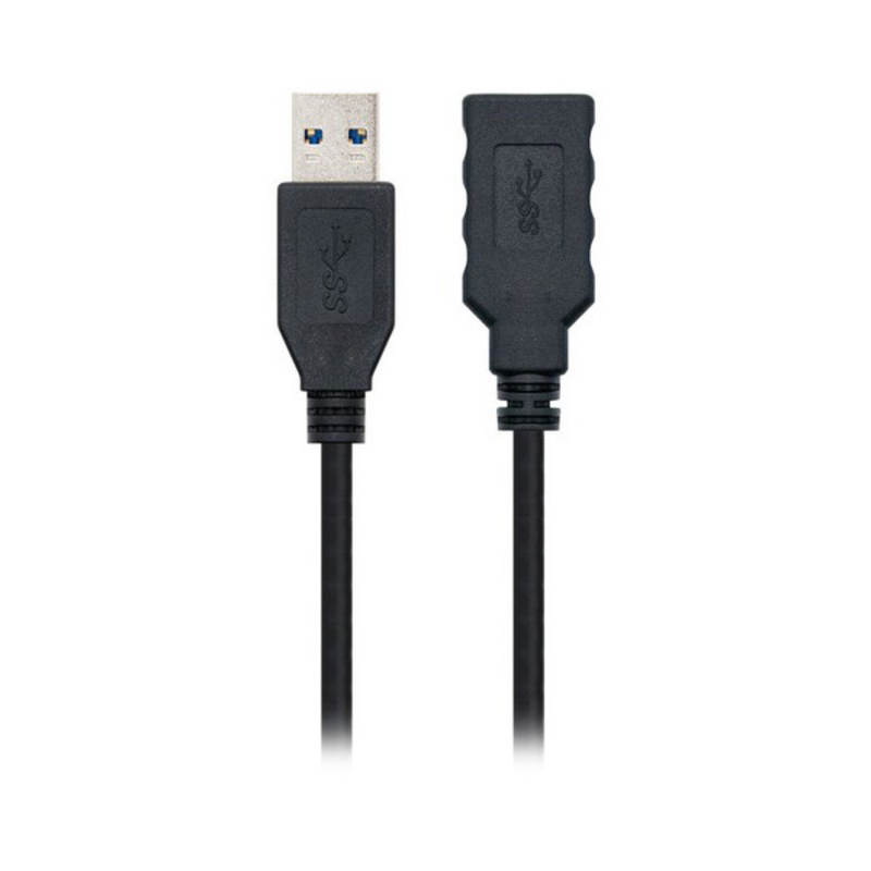 USB-кабель NANOCABLE 10.01.090 Черный