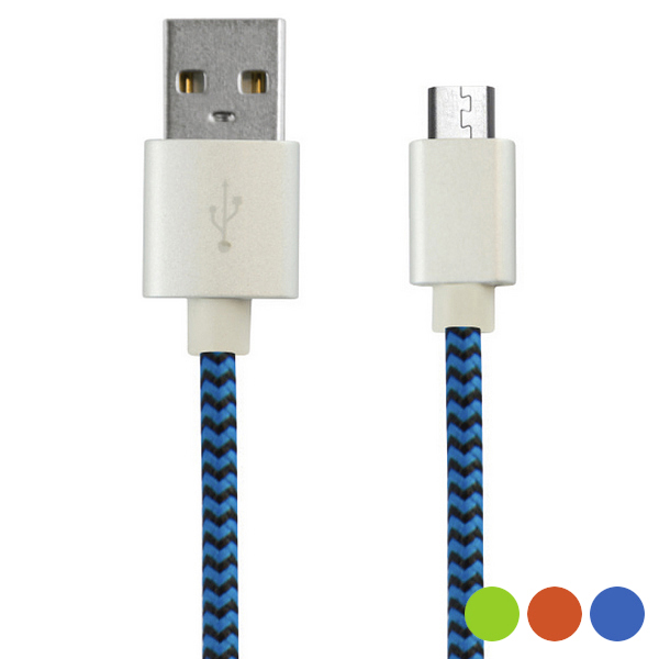 Cabo USB KSIX para Micro USB 1m