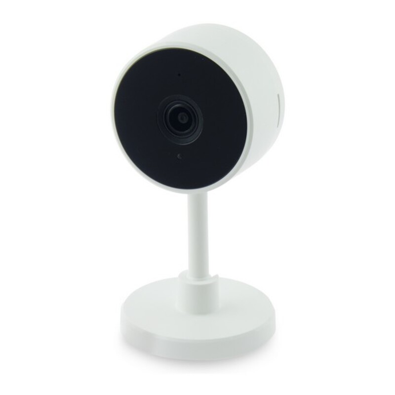IP camera KSIX Smart Home 2 ميجا بيكسل 130o 128 جيجا بايت واي فاي أبيض