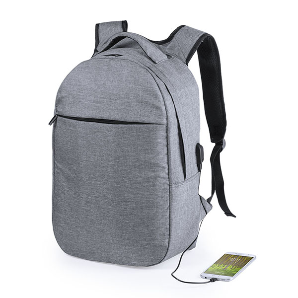 Rucksack für Laptop und Tablet mit USB-Ausgang RFID 146215