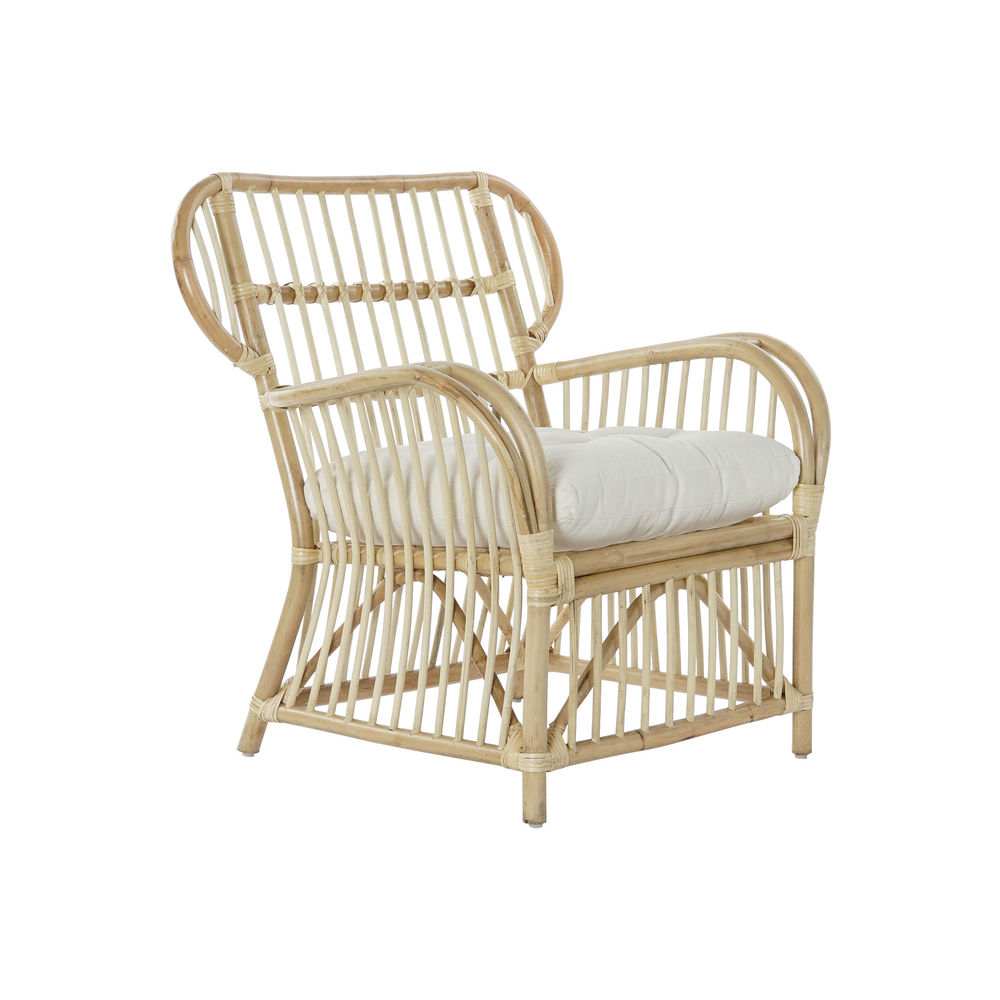 

DKD Home Decor Armchair With Backrest And Rattan Frame (86 x 65 x 95 cm)