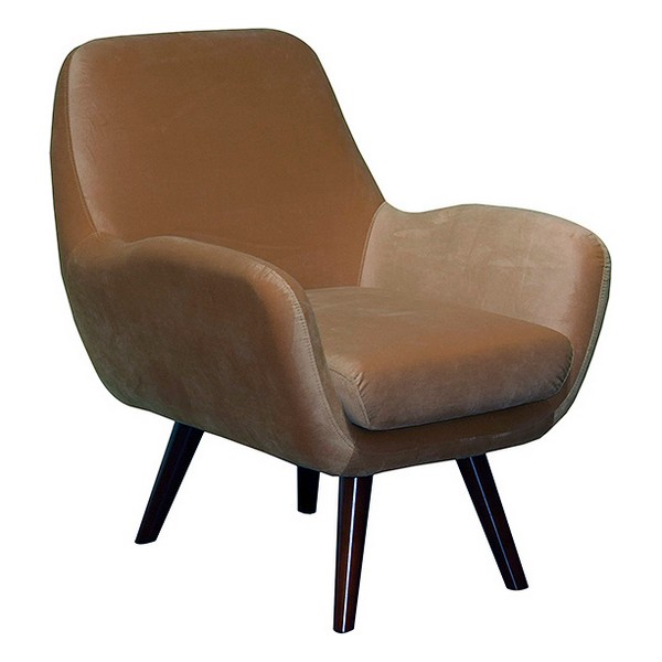 

Velvet Armchair With Wooden Legs (73 x 76 x 86 cm)