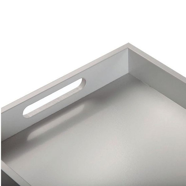 Side Table Metal MDF Wood (26 x 61 x 46 cm)