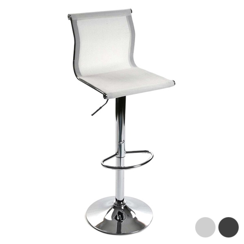 

Adjustable Height Nylon Swivel Chair With Backrest And Chrome Base (41 x 114,5 x 41,5 cm)