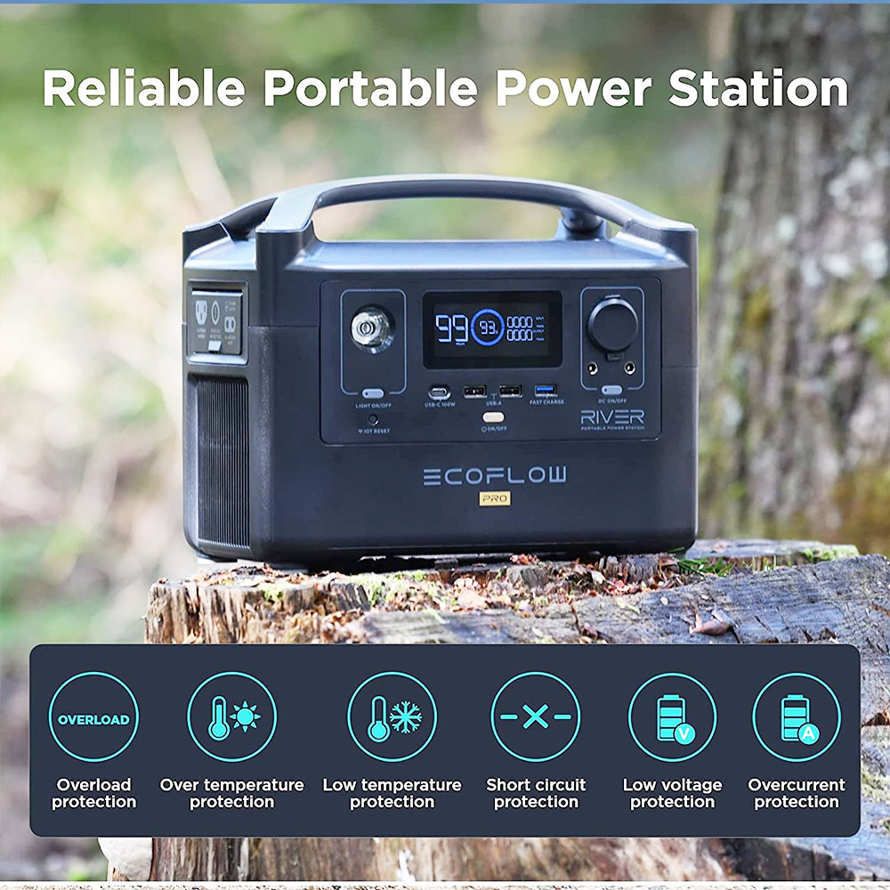 EcoFlow RIVER Pro Portable Power Station 720Wh