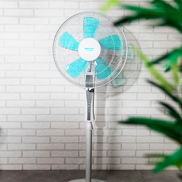 

50W Summer Cooling Floor-Standing Electric Fan, Adjustable Height And Wind Speed