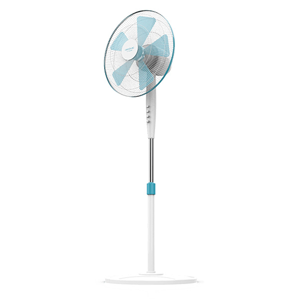 

40W Summer Cooling Floor-Standing Electric Fan, Adjustable Height And Wind Speed