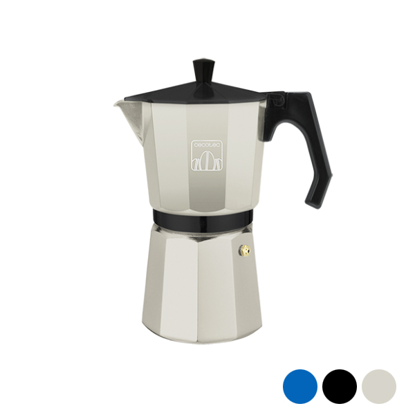 

600ml 12 Cups Aluminum Coffee Pot With Ergonomic Handle And Stainless Steel Filter