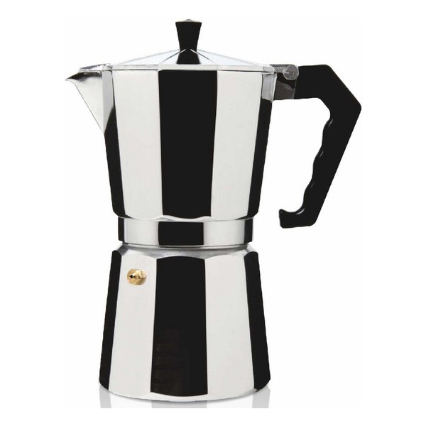 

Aluminum Coffee Pot With Ergonomic Handle