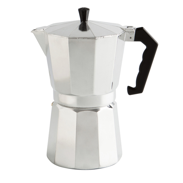 Aluminum Coffee Pot With Ergonomic Handle