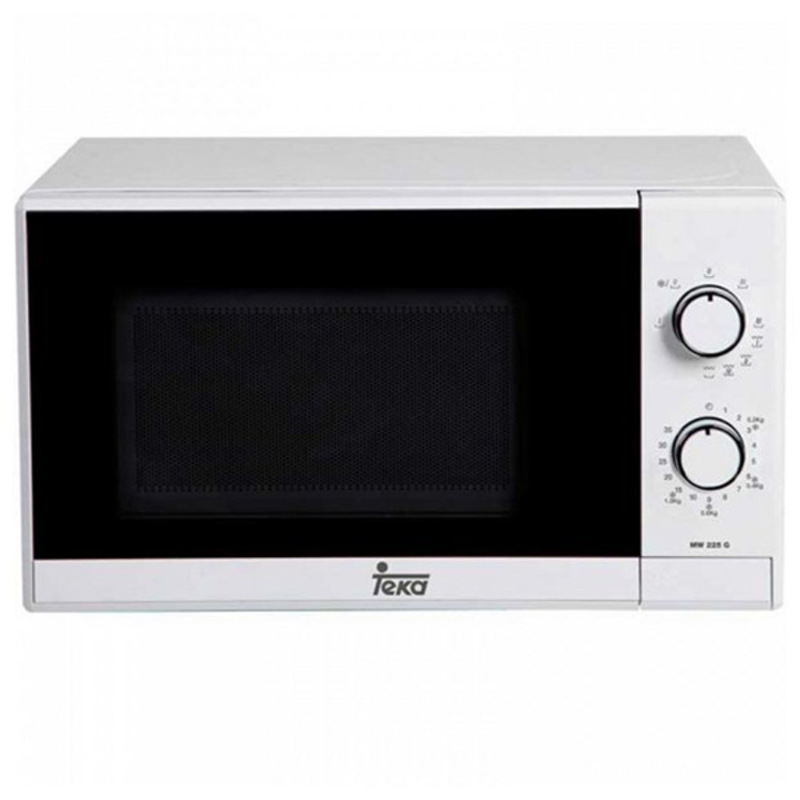 Home Kitchen 700W 20L Microwave Oven With Grill White
