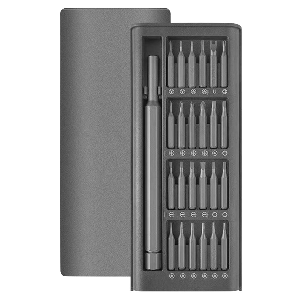 Set di cacciaviti 24 in 1 Punte di cacciavite magnetiche di precisione iPhone Samsung Strumenti manuali per dispositivi di riparazione di telefoni cellulari