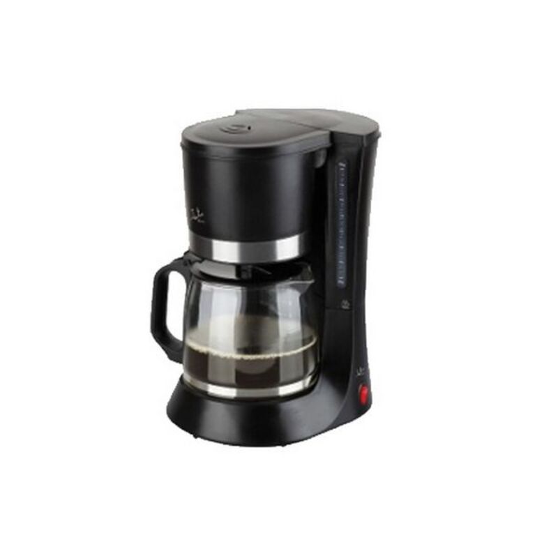 Home Kitchen 680W 12 Cups Plastic Drip Coffee Machine Black