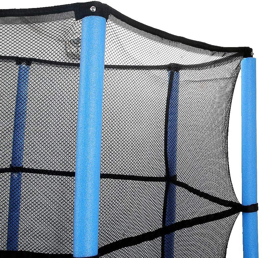 [Only support Drop Shipping] LBLA Kids Trampoline, 55&rdquo; Mini Trampoline for Kids with Enclosure Net and Safety Pad, Heavy Duty Frame Round Trampoline with Built-in Zipper for Indoor Outdoor