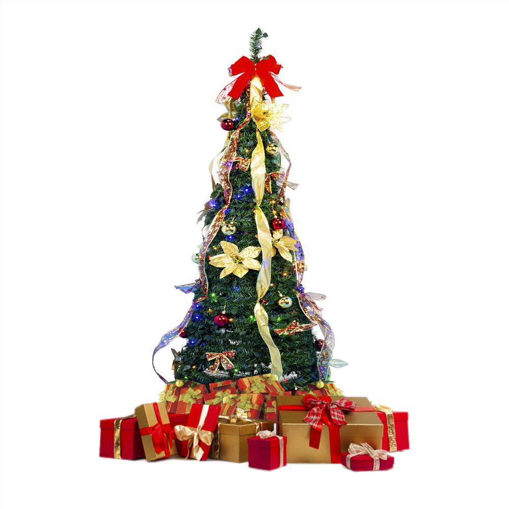 Christmas Tree 6Ft Prelit Christmas Tree with Lights Artificial Xmas